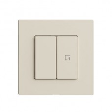Bedienaufsatz zu Druckschalter 1K Szene/2T WLAN EDIZIOdue Wiser crema F Bedienaufsatz zu Druckschalter 1K Szene/2T WLAN EDIZIOdue Wiser crema F