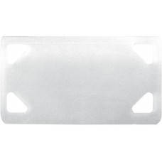 Bezeichnungsschild Legrand 40x22mm transparent - 100 Stück