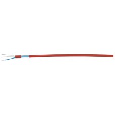Brandmeldekabel G51 2×2×0.6mm abgeschirmt halogenfrei rot Eca - Preis pro Meter
