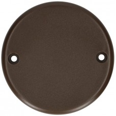 Deckenrosette Max Hauri 2×Befestigungslöcher Ø83×21mm braun