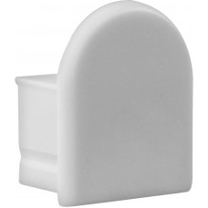 Endkappe DOTLUX PVC für Profil Abdeckung 4E grau