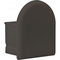 Endkappe DOTLUX PVC für Profil Abdeckung 4E schwarz