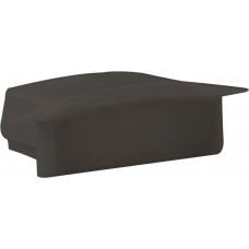 Endkappe DOTLUX PVC für Profil Abdeckung 5B schwarz