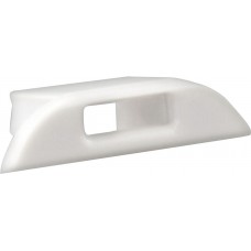 Endkappe DOTLUX PVC für Profil Abdeckung 7I grau mit KDF