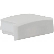 Endkappe DOTLUX aus PVC für Profil/Abdeckung 1B 12mm grau
