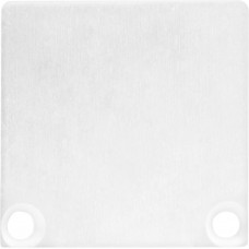 Endkappe Profil/Abdeckung Alu 11J/12J weiss 2 Stk. mit Schrauben