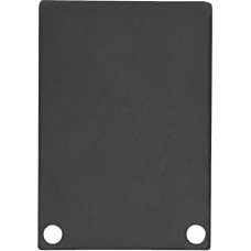 Endkappe Profil/Abdeckung Alu 11K/12K schwarz 2 Stk. mit Schrauben
