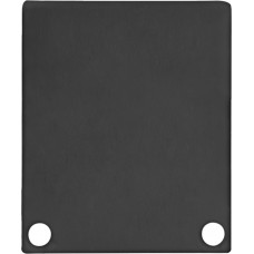 Endkappe Profil/Abdeckung Alu 9K/10K schwarz 2 Stk. mit Schrauben