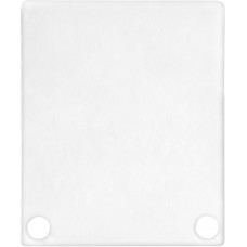 Endkappe Profil/Abdeckung Alu 9K/10K weiss 2 Stk. mit Schrauben