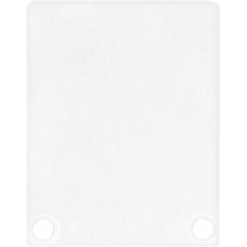 Endkappe Profil/Abdeckung Alu 9L/10L weiss 2 Stk. mit Schrauben