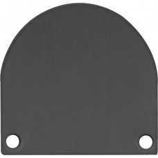 Endkappe Profil/Abdeckung Alu 9M/10M schwarz 2 Stk. mit Schrauben