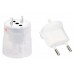 Fixadapter Max Hauri 2L 10A 230VAC Schuko/T11 CEE7/17-CH T11 weiss