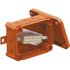 Kabelabzweigkasten Bettermann E30-E90 Datentechnik 8×4mm² 150×116×67mm orange