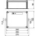 Kabelabzweigkasten Bettermann E30-E90 unbestückt 240×190×95mm orange