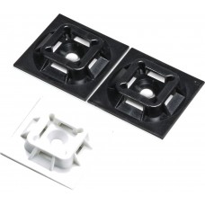 Kabelbindersockel Panduit selbstklebend 25.4×25.4×4.2mm weiss