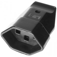 Kupplung ELBRO T23 schwarz 16A 250V