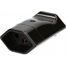 Kupplung Max Hauri T13 L+N+PE 10A 250V Ø8.5mm schwarz