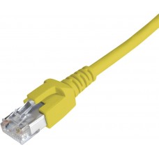 Patchkabel RJ45 Dätwyler 7702 Kat.6A S/FTP LSOH gelb 10m