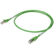 Patchkabel RJ45 WAGO 756-1250 Kat.6A S/FTP LSOH grün 7.5m