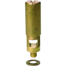 Schutzleiterklemme Woertz 2864 35mm² Schraub 18x68x18mm Gewinde M8 blank