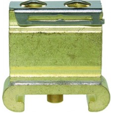 Schutzleiterklemme Woertz 4310. 6mm² Schraub 9×21×26mm Woertz Schiene blank