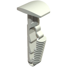 Steckdübel BET mit Kopf 6x30mm grau
