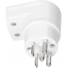Stecker Max Hauri TH T25 3L+N+PE 16A 400V vertikal Ø12.5mm weiss