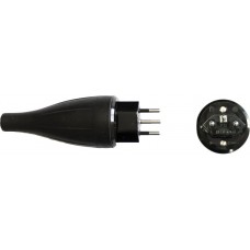 Stecker Resista T12 schwarz
