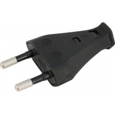 Stecker T26 2L 2,5A zweiteilig schwarz