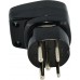 Stecker Warob T15 Einführung vertikal schwarz
