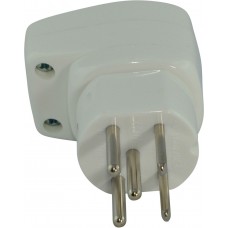Stecker Warob T15 Einführung vertikal weiss