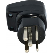 Stecker Warob T25L Einführung vertikal schwarz