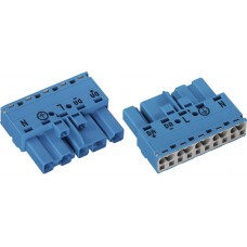 Stecker DOTLUX blau ohne Zugentlastungsgehäuse Ausgang für LINEA DALI