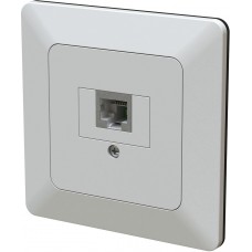 UP-Anschlussdose Max Hauri priamos 1×RJ45 Kat.5e 8-polig weiss