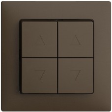 UP-Frontset EDIZIOdue coffee für Storentaster/-schalter F