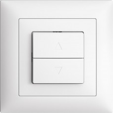 UP-Frontset EDIZIOdue weiss für Storentaster/-schalter FMI