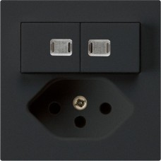UP-Leuchtkombination 1/3+3/1P+T13 schwarz kallysto 2 Linsen