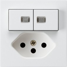 UP-Leuchtkombination 1/3+3/1P+T13 weiss kallysto 2 Linsen