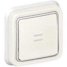 UP-Leuchtwipptaster Legrand PLEXO weiss NO+NF Orientierungslampe IK07