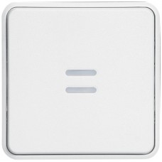 UP-Leuchtwipptaster Legrand PLEXO weiss O/1L Orientierungslampe