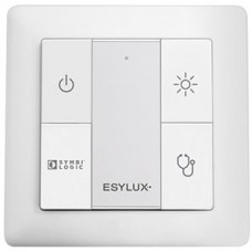UP-Taster ESYLUX DALI 4-fach für Patientenzimmer-Lichtszenen
