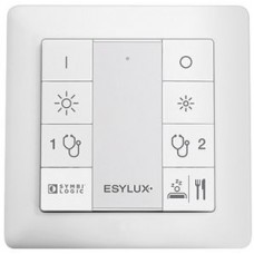 UP-Taster ESYLUX DALI 8-fach für Patientenzimmer-Lichtszenen