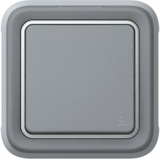UP-Wippschalter Legrand PLEXO 3/1L grau IK07