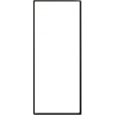 Zusatzrahmen EDIZIOdue prestige 3x1 schwarz