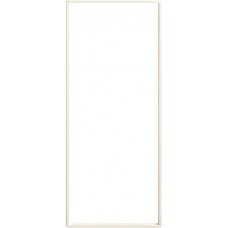 Zusatzrahmen EDIZIOdue prestige 3x1 weiss