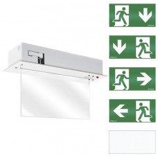 Notleuchte ESYLUX SLC EL LED IR 230V 3W IP40 3h weiss Deckeneinbau
