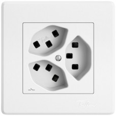 UP-Steckdose EDIZIO.liv SNAPFIX 3xT23 1xS weiss GMI A S UP-Steckdose EDIZIO.liv SNAPFIX 3xT23 1xS weiss GMI A S