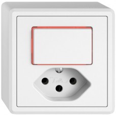 AP-Kombination EDIZIO.liv SNAPFIX ARL+T13 Seitenbeleuchtung rot weiss ARL GX AP-Kombination EDIZIO.liv SNAPFIX ARL+T13 Seitenbeleuchtung rot weiss ARL GX