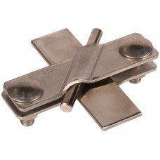 SV-Klemme Elvatec/DEHN mit Schrauben M10x30mm V4A