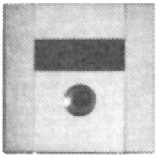 UP-Sonnerie-Tasterplatte Sonnex 85×85mm